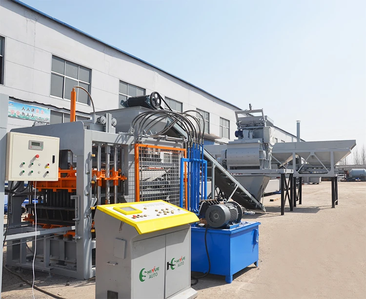 QT5-15 Concrete Block Machine for Hollow Block | Specifications - Image 5
