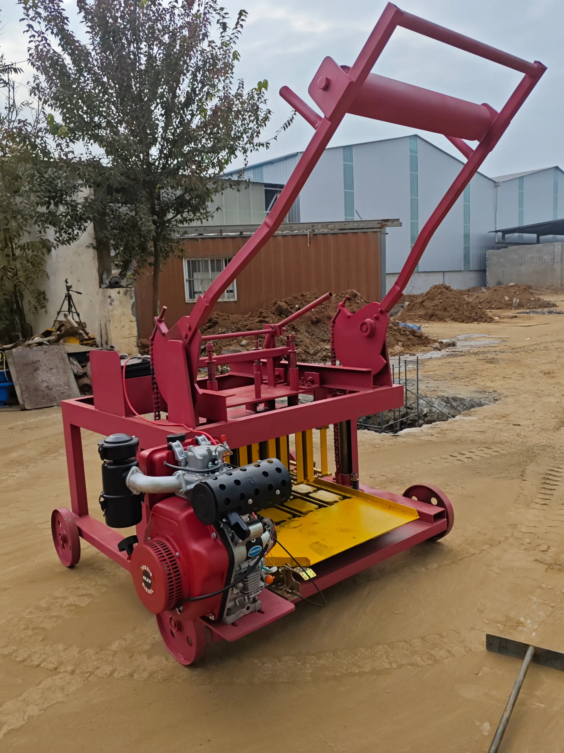 QMR4-45 Mobile Block Machine for Hollow Block – Technical Guide - Image 6