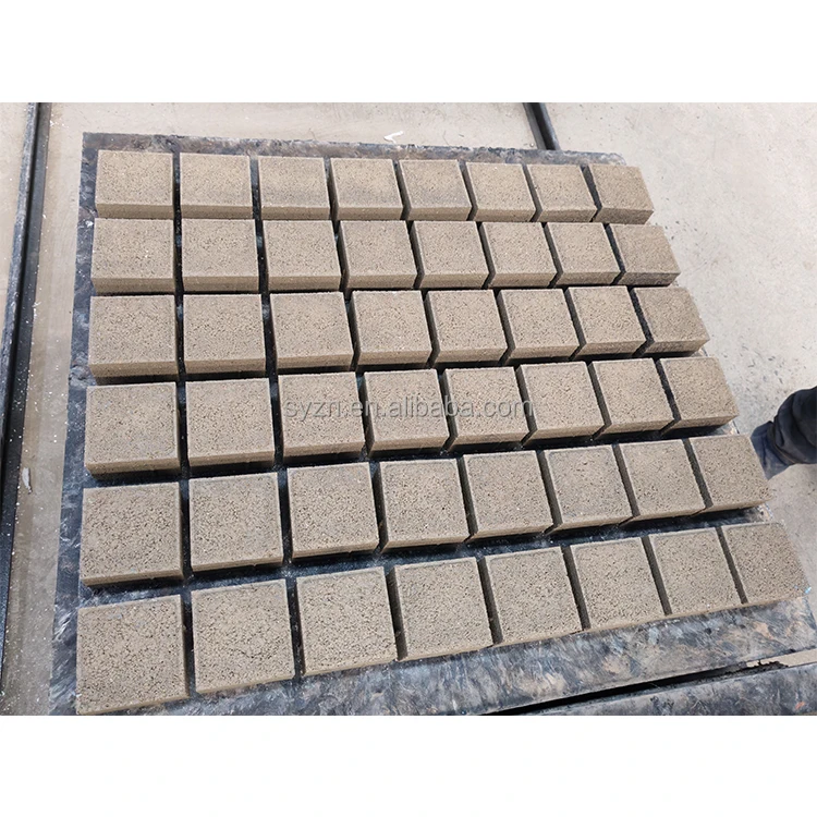 Automatic Hydraulic QTF3-20 High Efficiency Engine PLC Control System Hollow Block Machine Cement Concrete Color Paving Brick