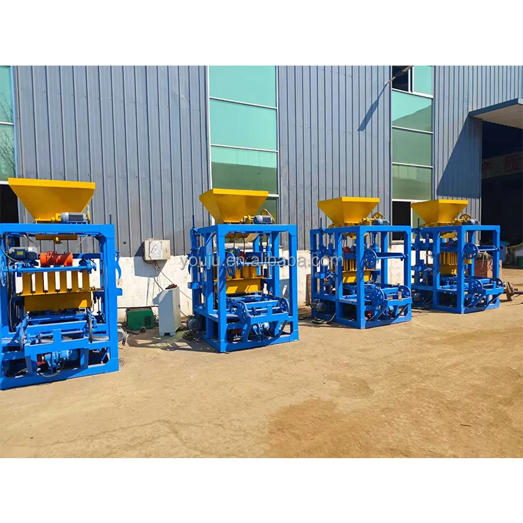 Concrete Hollow Block Making Machine QTJ4-24 | Specifications - Image 5
