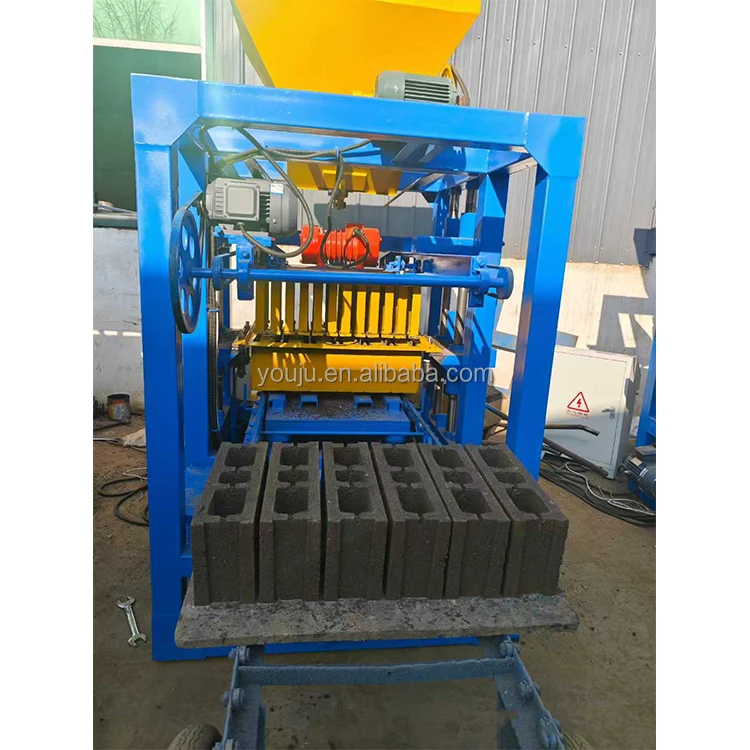 Concrete Hollow Block Making Machine QTJ4-24 | Specifications - Image 2