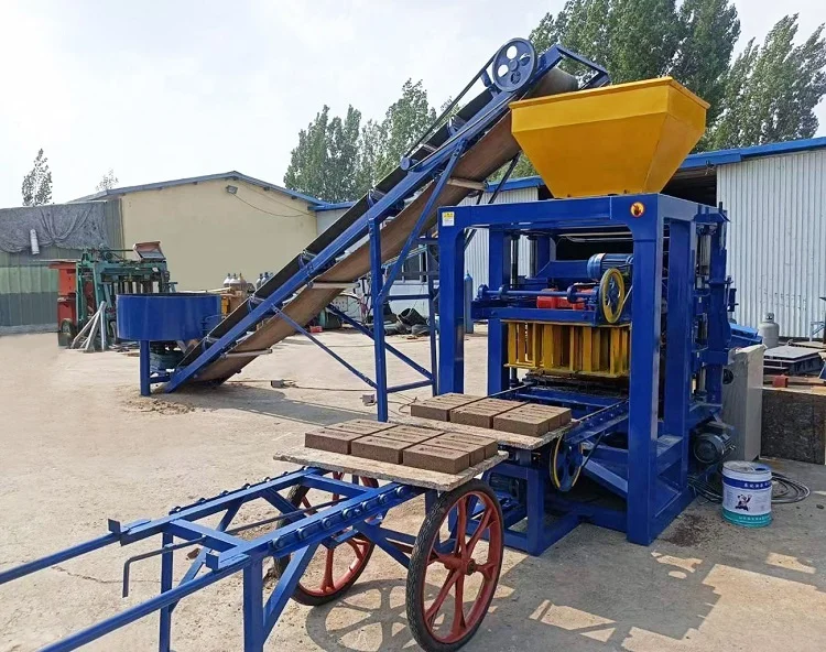 Concrete Hollow Block Making Machine QTJ4-24 | Specifications - Image 6