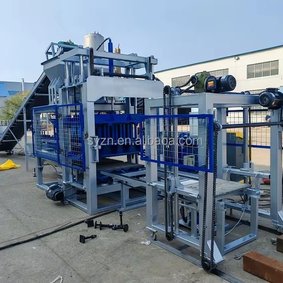 Block Moulding Machine QT4-15 Full Automatic Interlock Hollow Block Making Manufacturing Plant Efficient Brick Production Line