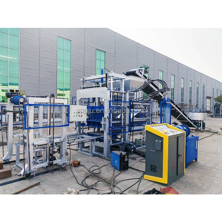 Hollow Block Interlocking Brick Making Machine QT4-15 – Specifications - Image 5