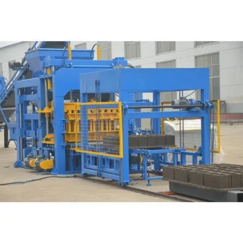 YOUJU Concrete Interlock Brick Machine QT12-15 Cement Paving Blocks Production Line Automatic Fly Ash Block Making Machinery