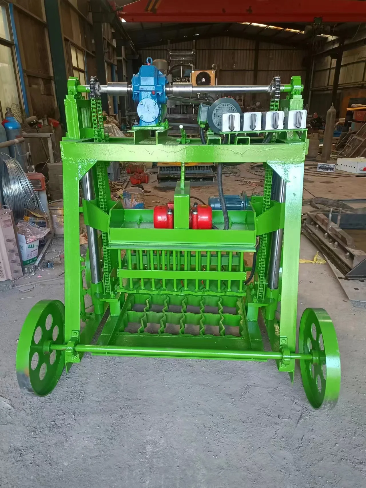 Concrete Block Making Machine QMJ4-45 | Technical Guide - Image 3