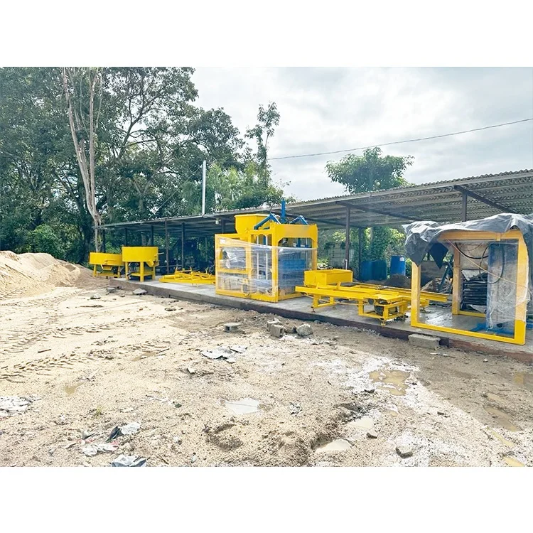 Model Selection Concrete Block Making Machine QT4-15 – Cement - Image 4