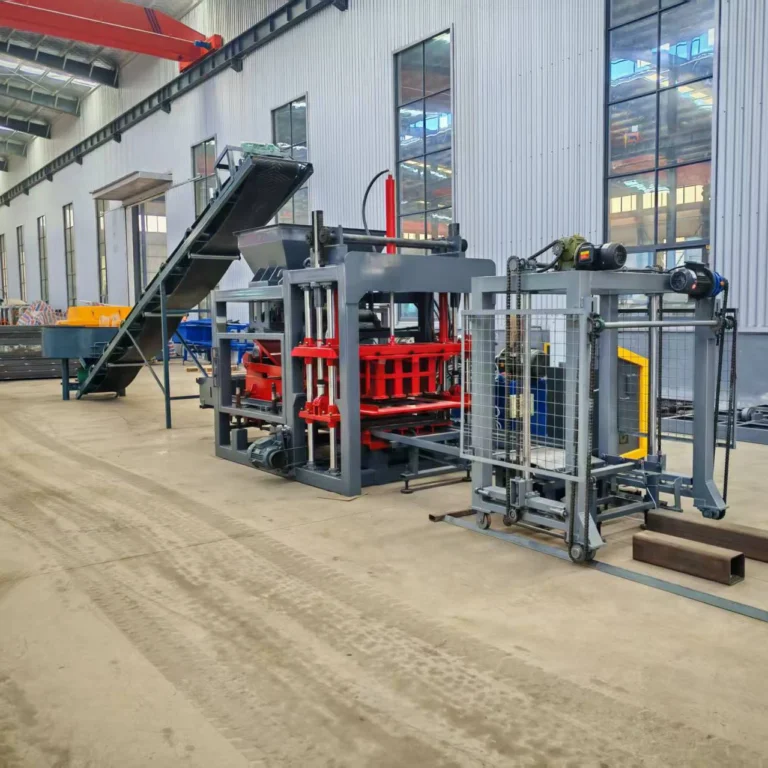 QT4-15 Hollow Block Making Machine Concrete Blocks Machine