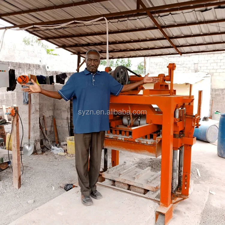 QTJ4-40 Semi-Automatic Concrete Block Making Machine | Technical Guide - Image 2