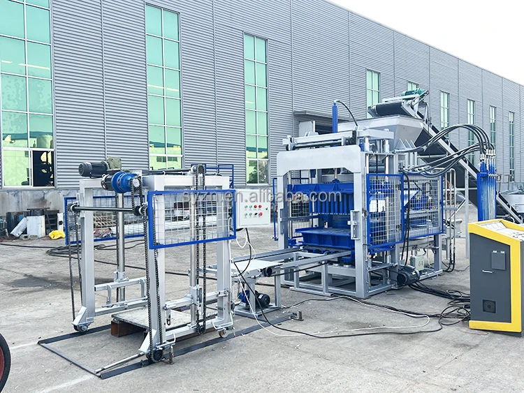 Interlock Hollow Block Moulding Machine QT4-15 | Specifications - Image 4