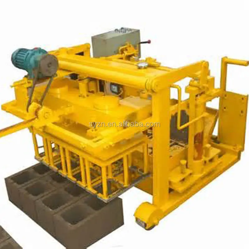 Mobile Block Machine QMY4-30 for Hollow Block | Model Selection - Image 5