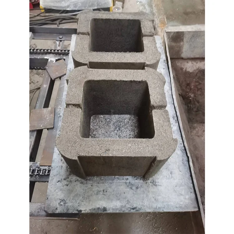 QT4-18 Concrete Cement Auto Hydraulic Hollow Solid Paver Block Curbstone Bricks Building Block Machine 4 Pcs/mold Ghana