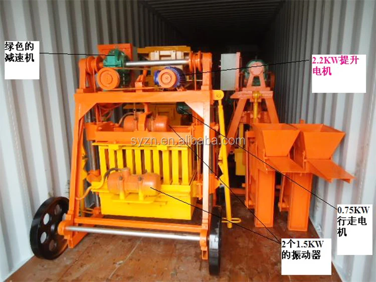 QMJ4-45 Egg Laying Mobile Block Machine | Technical Guide - Image 6
