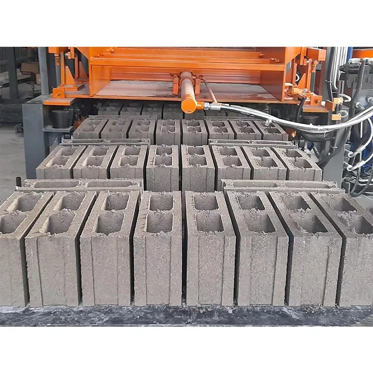 QT5-15 Fully Automatic Concrete Block Machine From Hollow Cement Blocks by Block Moulding Machine Hydraulic Brick Making Machine