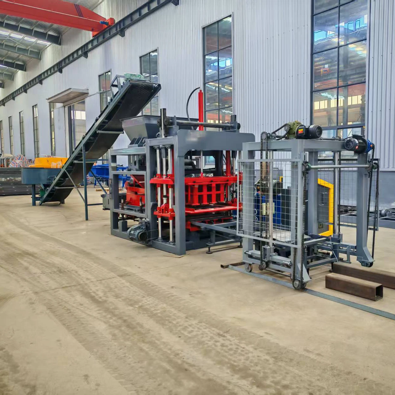 QT4-15 Block Moulding Machine Paving Block Making Machine