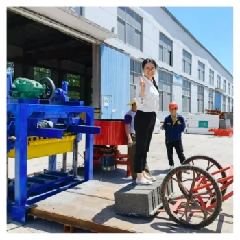 QTJ4-40 Cement Brick Making Machine  Machines for Small Businesses