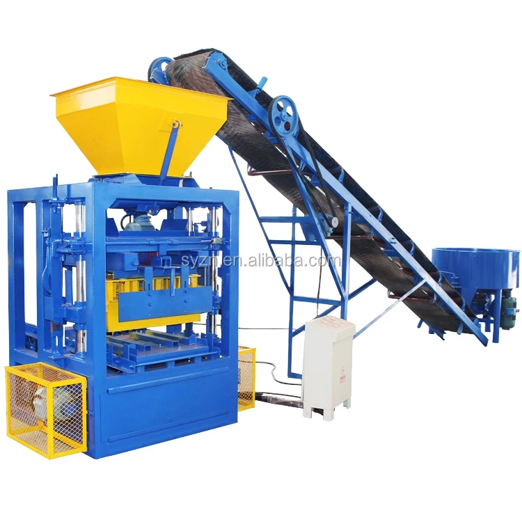 Qt4 -26 Semi-automatic Block Machine/ Interlocking Block Making Machine/ Brick Making Machinery