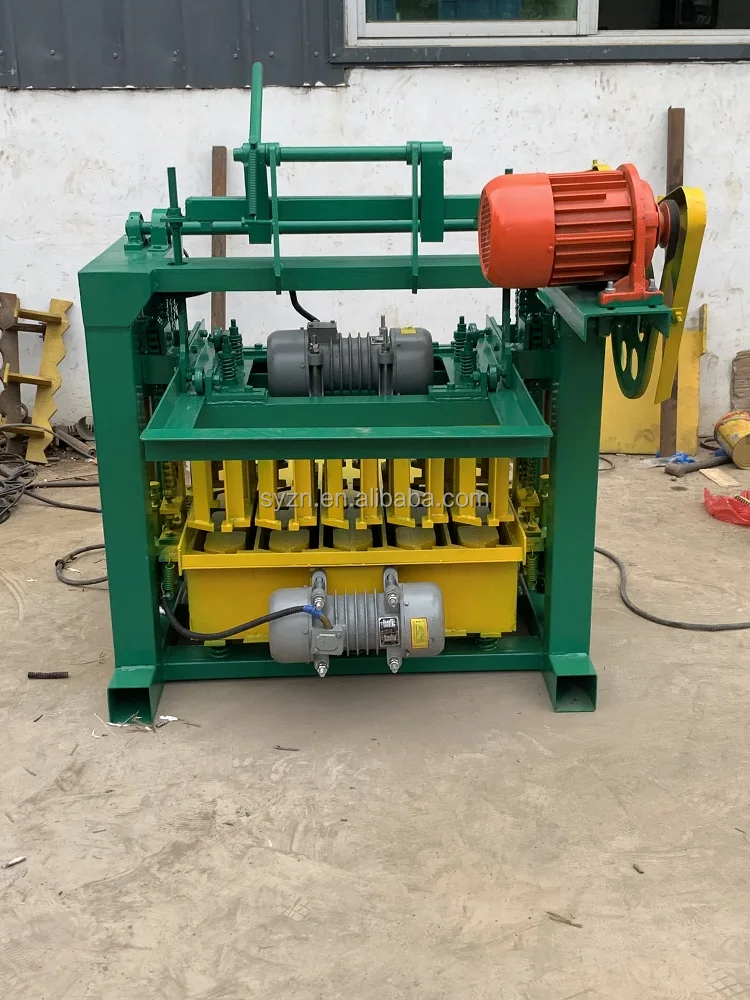 QTJ4-40 Concrete Block Making Machine | Specifications - Image 4