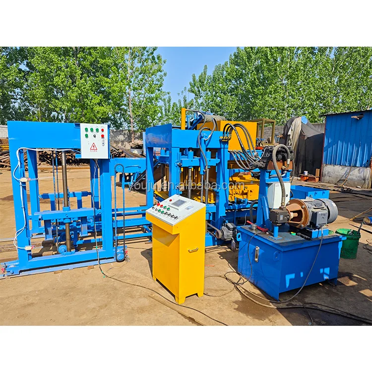 Specifications QTJ4-25 Semi-Automatic Concrete Block Making Machine for Hollow Block - Image 4