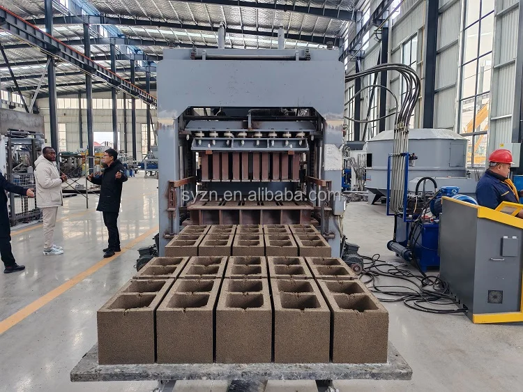 Concrete Hollow Block QT5-15 Block Making Machine – Specifications - Image 4