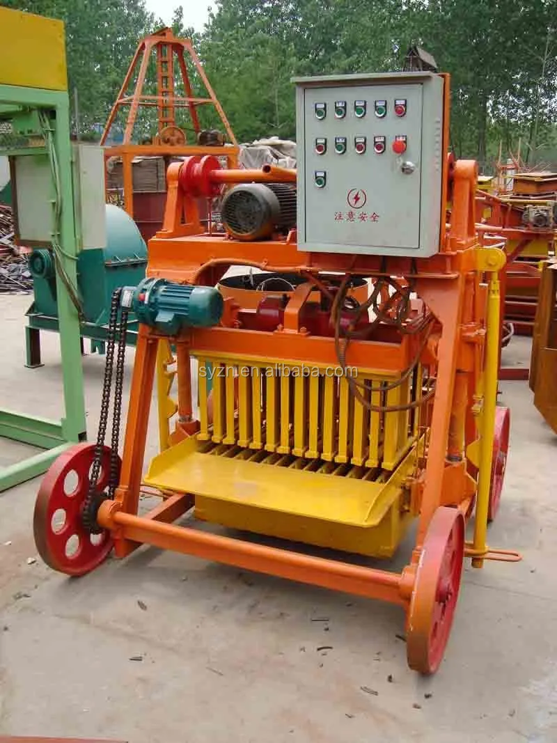 QMJ4-45 Egg Laying Mobile Block Machine | Technical Guide - Image 5