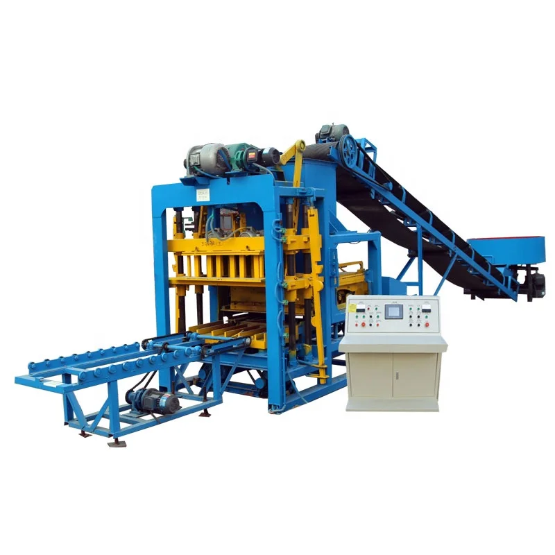 Qt4 25 Vibration Motor Brick Block Making Machine 150