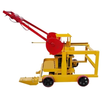 China Small Manual Hydraulic Pressure Engine Concrete Fly Ash Hollow Solid Block Making Machine Production Line Factory Price