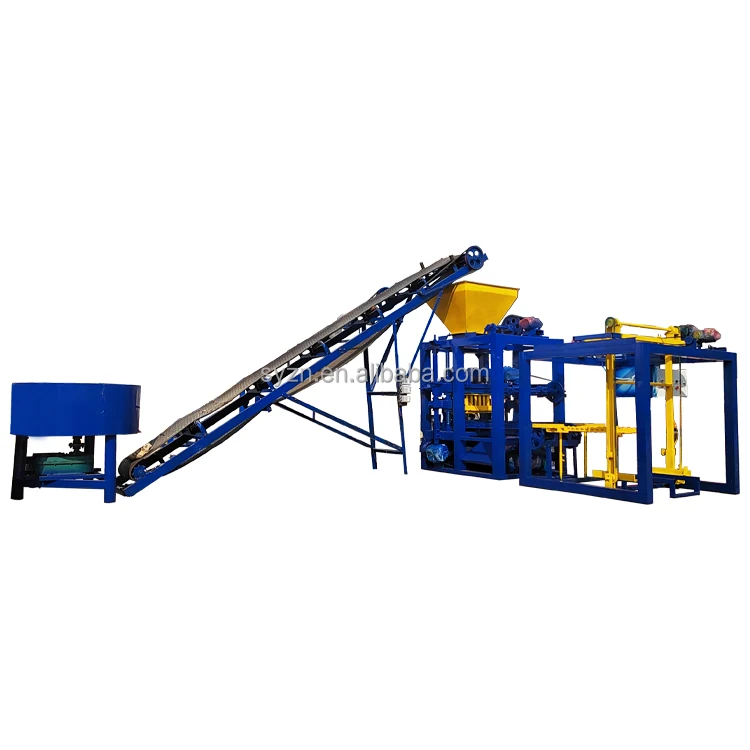 QTJ4-24 Concrete Block Making Machine for Cement Block – Technical Guide - Image 2