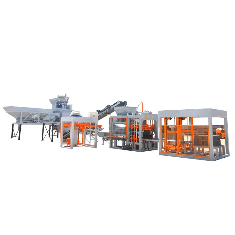 QT5-15 Hydraulic Concrete Block Machine Specifications | Automatic Paving Tile Making Machine - Image 6
