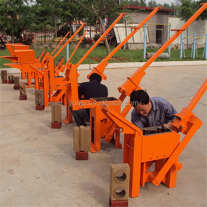 LY2-40 Manual Clay Interlocking Brick Machine – Technical Guide - Image 2