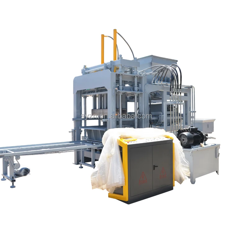 Concrete Block Making Machine with PLC Control – Technical Guide - Image 5
