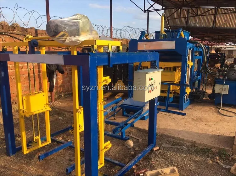 QT4-15 Automatic Hydraulic Concrete Brick Machine – Technical Guide - Image 5