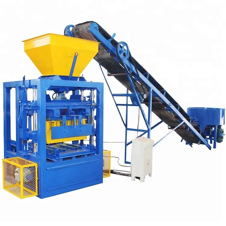 QTJ4-24 Concrete Block Machine for Solid & Road Blocks – Technical Guide - Image 2