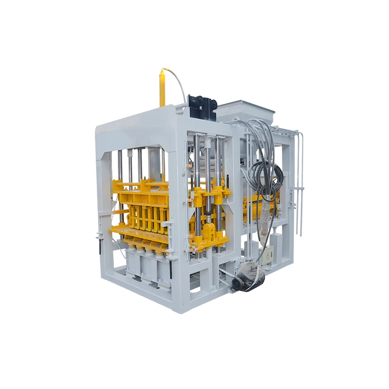 QT5-15 Hydraulic Concrete Block Machine Specifications | Automatic Paving Tile Making Machine - Image 5
