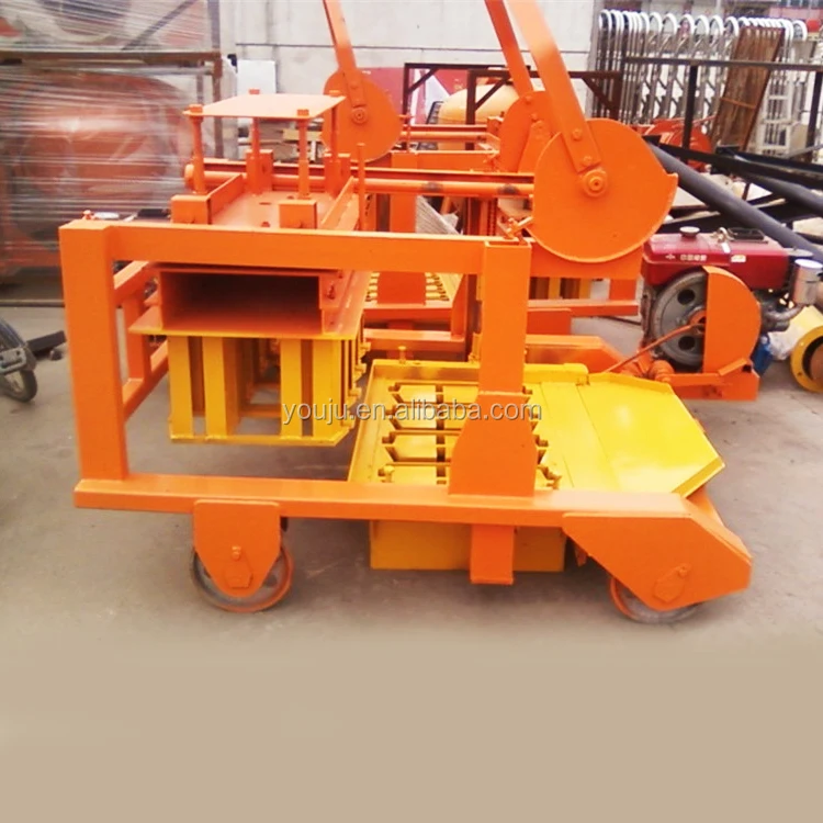 QMR4-45 Diesel Movable Hollow Block Machine for Construction Site – Technical Guide - Image 3