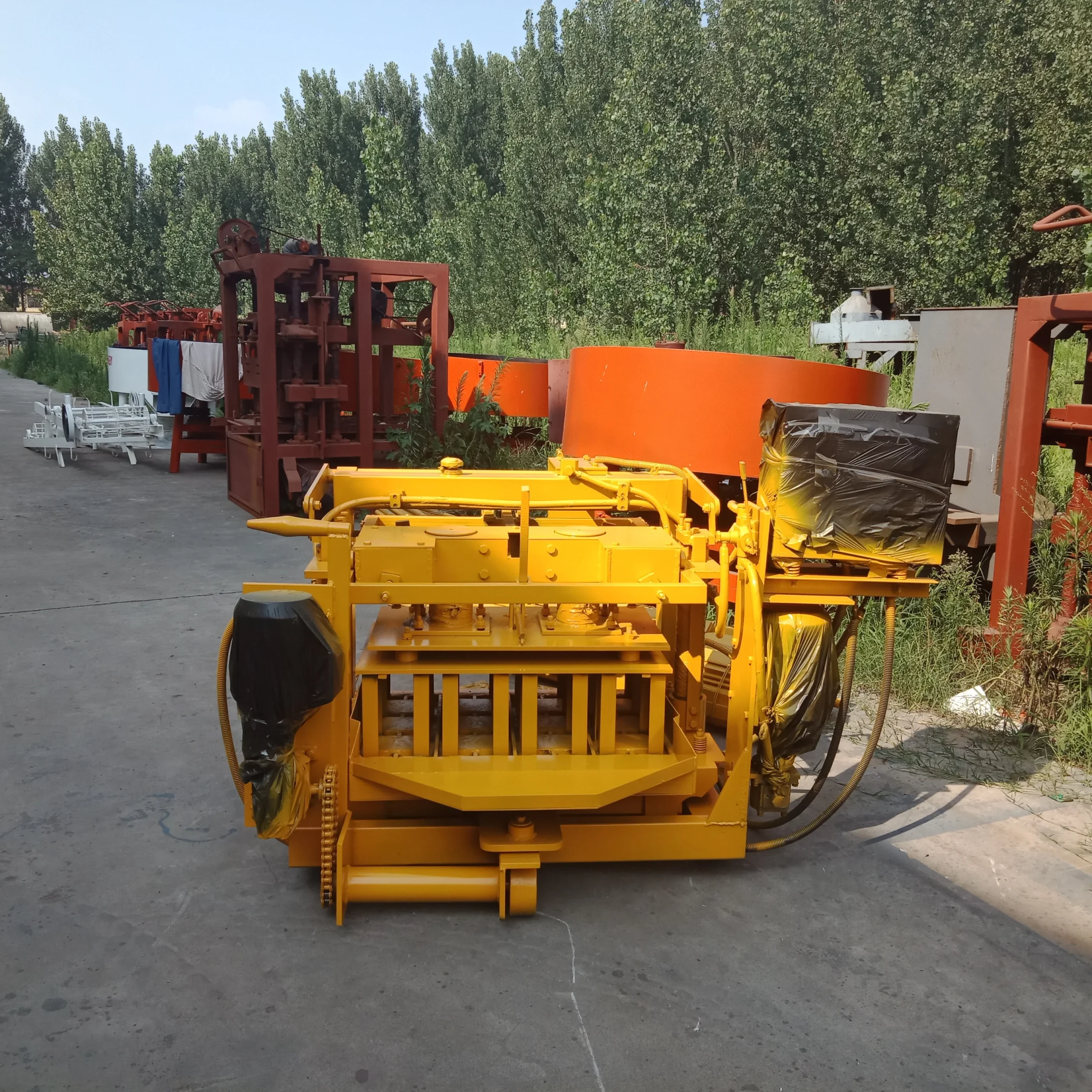 QMY4-30 Mobile Egg-Laying Block Making Machine for Hollow Block – Technical Guide - Image 4