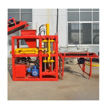 LY4-10 Geo Concrete Brick Making Machine Ecological Brick Making Machine Interlocking Brick Making Machine