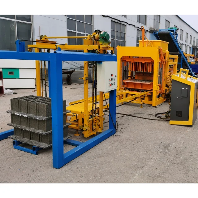 QT4-15A Paver Machine Hollow Brick Machine Brick Manufacturing Machine
