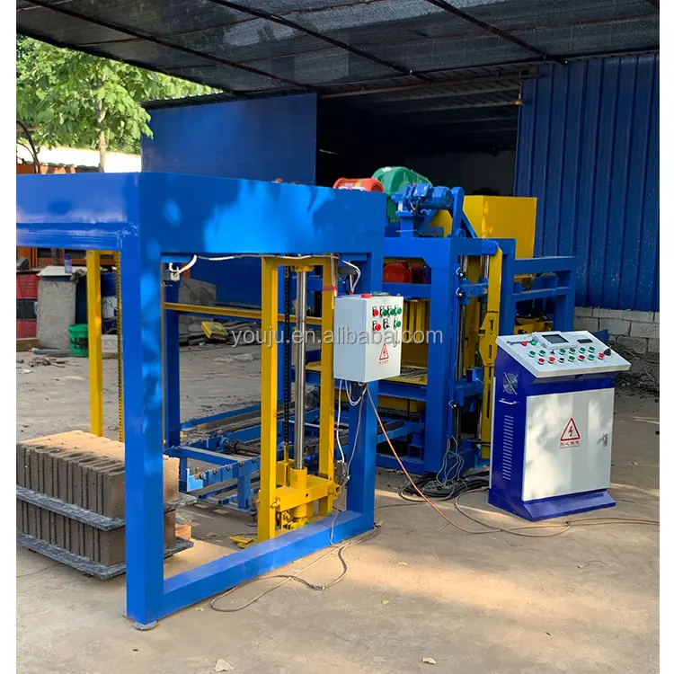 Specifications QTJ4-25 Semi-Automatic Concrete Block Making Machine for Hollow Block - Image 6