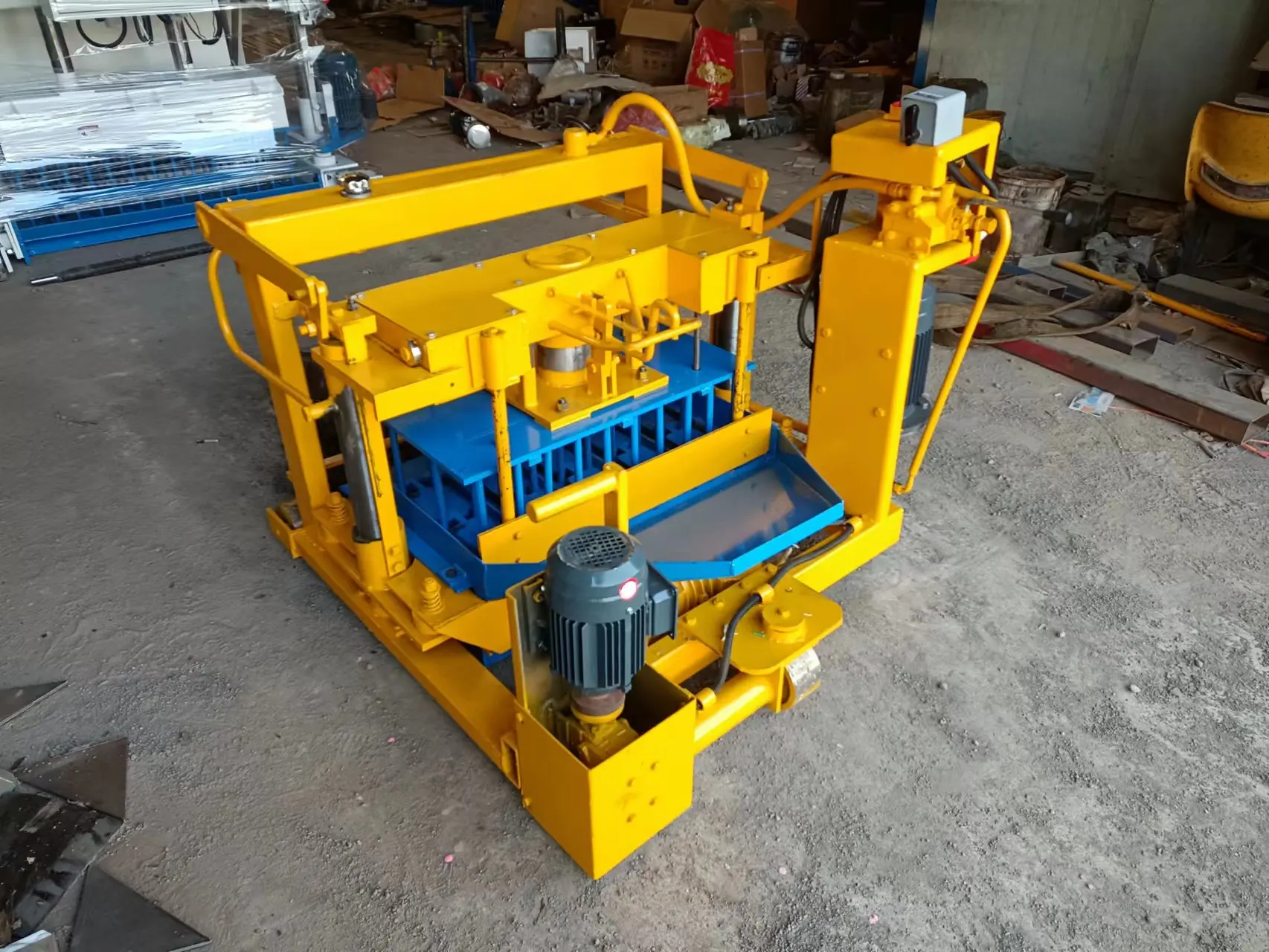 QMY4-30 Mobile Egg-Laying Block Making Machine for Hollow Block – Technical Guide - Image 3