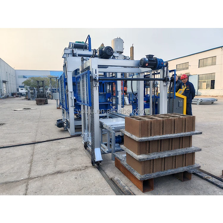 Hollow Block Interlocking Brick Making Machine QT4-15 – Specifications - Image 3
