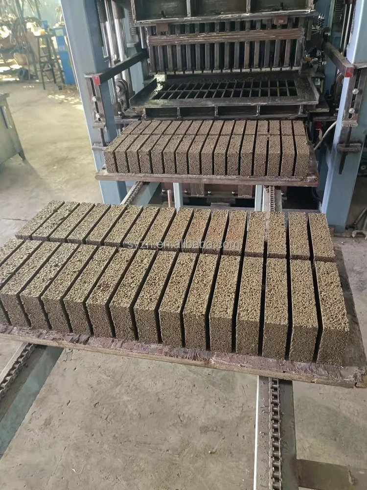 QT5-15 Automatic Block Machine for Hollow Porous Curbstone Paver Stone | Technical Guide - Image 5