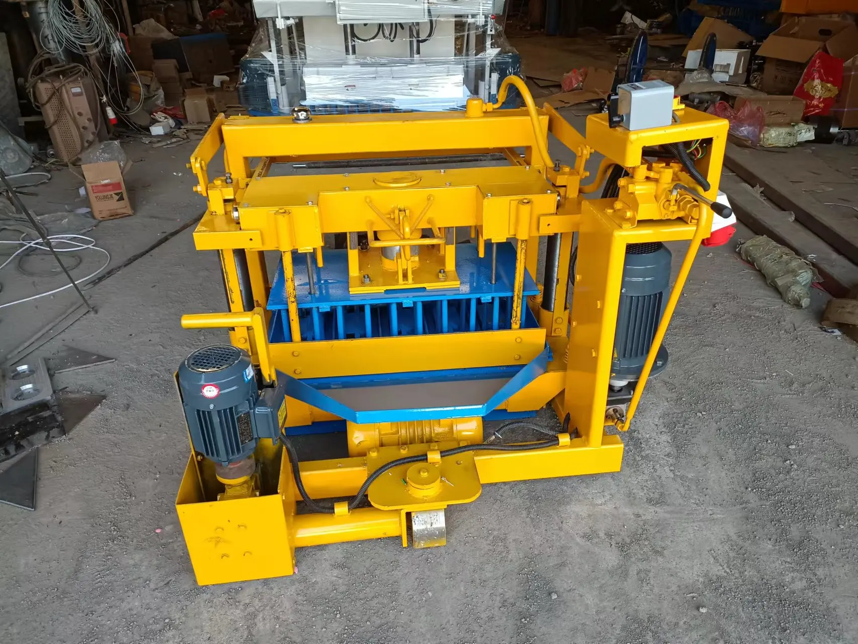 QMY4-30 Mobile Egg-Laying Block Making Machine for Hollow Block – Technical Guide - Image 2