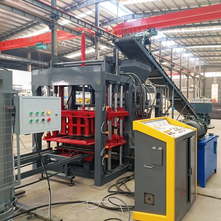 QT4-15 Ecological Brick Machine Automatic Brick Making Machine