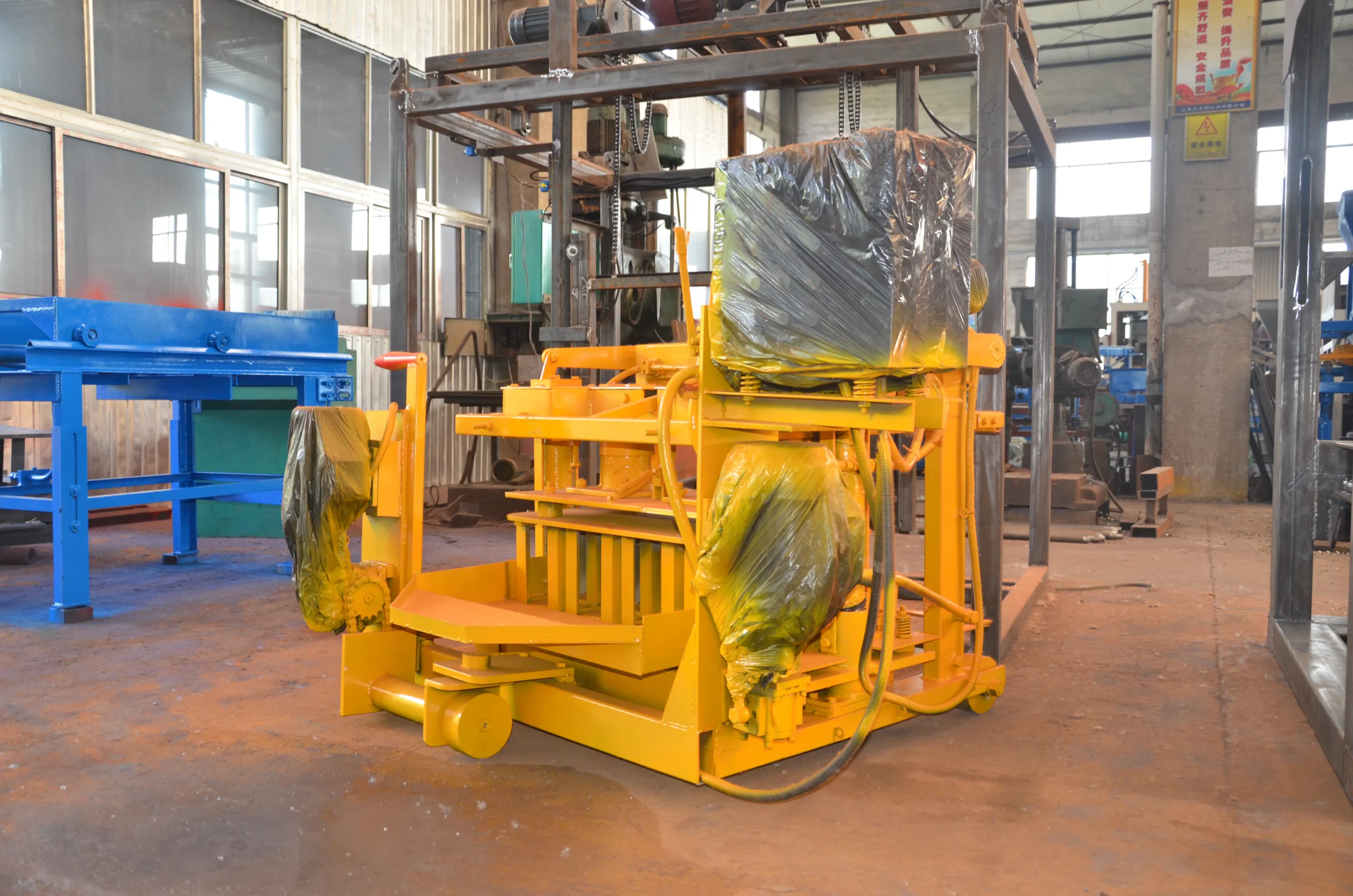 QMY4-30 Mobile Egg-Laying Block Making Machine for Hollow Block – Technical Guide - Image 6