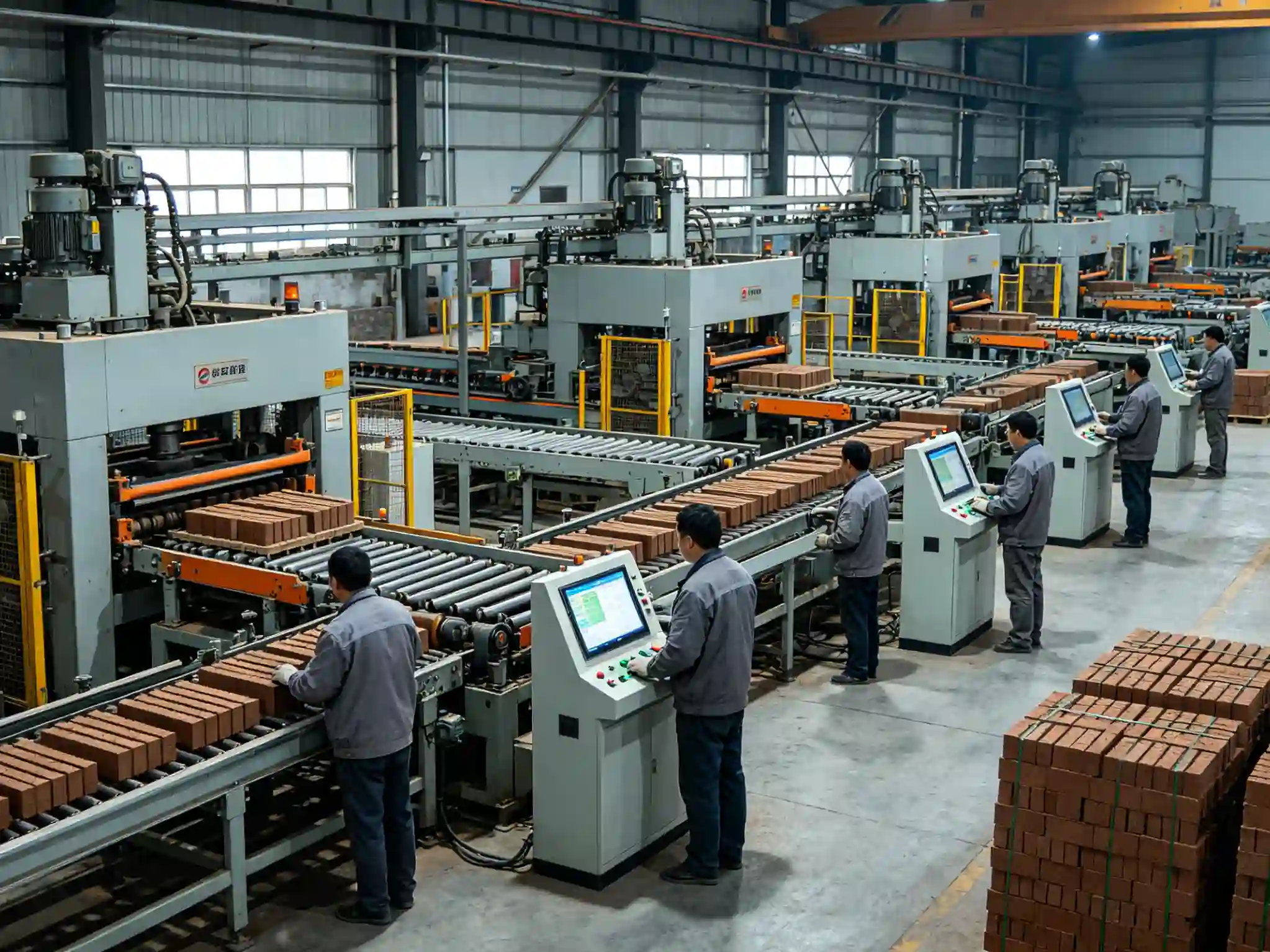 Shiyue block machine solution for Africa -- brick yard in harsh environment