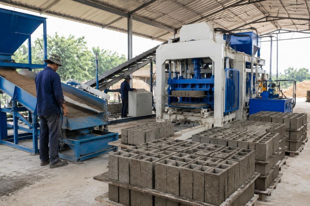 Material processing impact on block consistency