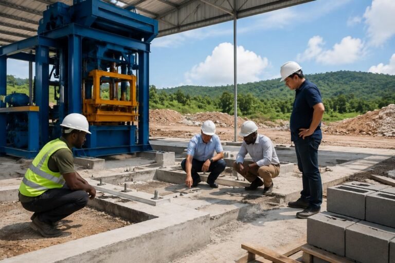 How to Arrange Chinese Manufacturer’s Engineer Visits for Overseas Block Machine Installation