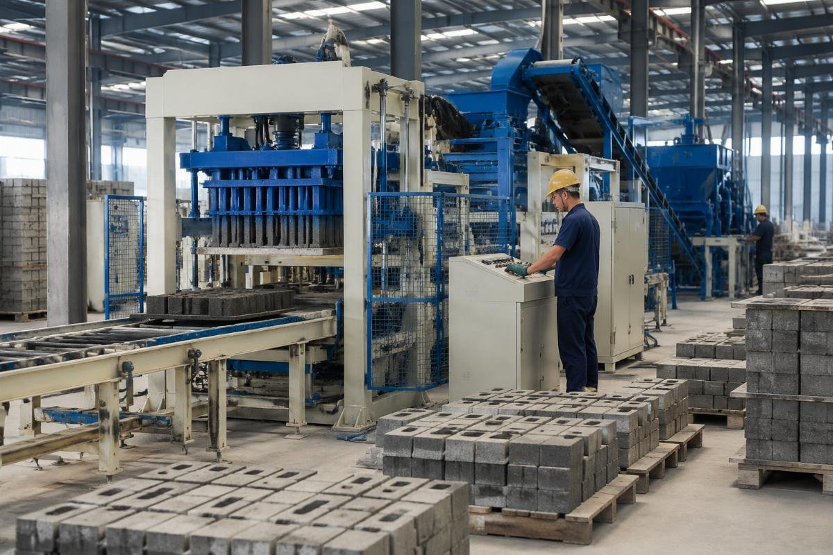 FOB Qingdao block making machine shipping cost breakdown Cost comparison chart showing total landed cost via Qingdao versus Shanghai and Shenzhen