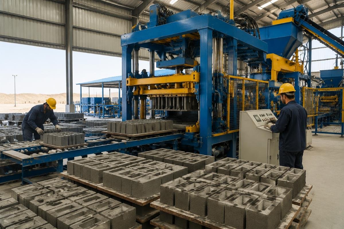 Middle East concrete block demand 2025-2030 forecast Regional construction spending growth chart